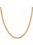 5 Mm. Sarı Gold Burgu Çelik Bayan-Erkek Zincir Dt50-5 2