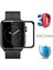 Apple Watch 4 5 44 mm 3D Tam Kaplayan Nano Ekran Koruyucu Filmi 2