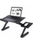 Yükseklik Ayarlı Laptop Notebook Ders Çalışma Masası Mousepadli 1