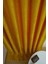 Hardal Düz Renk Pileli Soft Fon Perde, 1/3 Sık Pile, Tek Kanat 50 x 270 cm 5