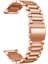 Samsung Galaxy Watch 46 mm Uyumlu Metal Kordon Premium Paslanmaz Çelik Kayış Baklalı Modelrose Gold 1