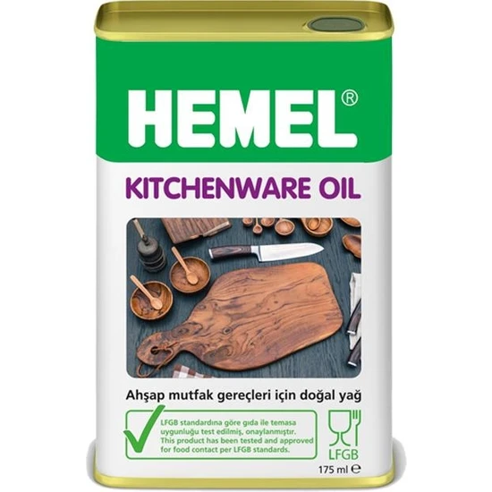 Hemel Kitchenware Oil - Mutfak Gereçleri Için Doğal Yağ - 0,175 ml