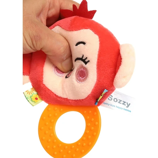 Sozzy Toys Çıngıraklı Dişlik Maymunum