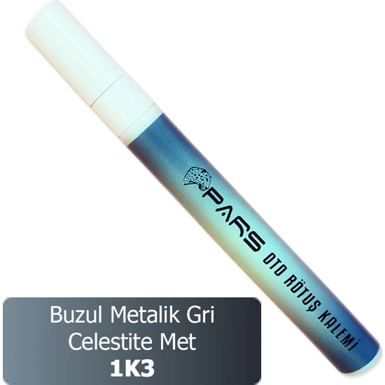 Pars Toyota 1k3 Buzul Metalik Gri - Celestite Met Çizik Giderici Oto Rötuş Boya Kalemi