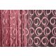 Akça Tekstil Vakko Model Pembe Renk İp Perde Hazır Düğmeleri Dikilmiş İp Perde 300 x 270 cm.