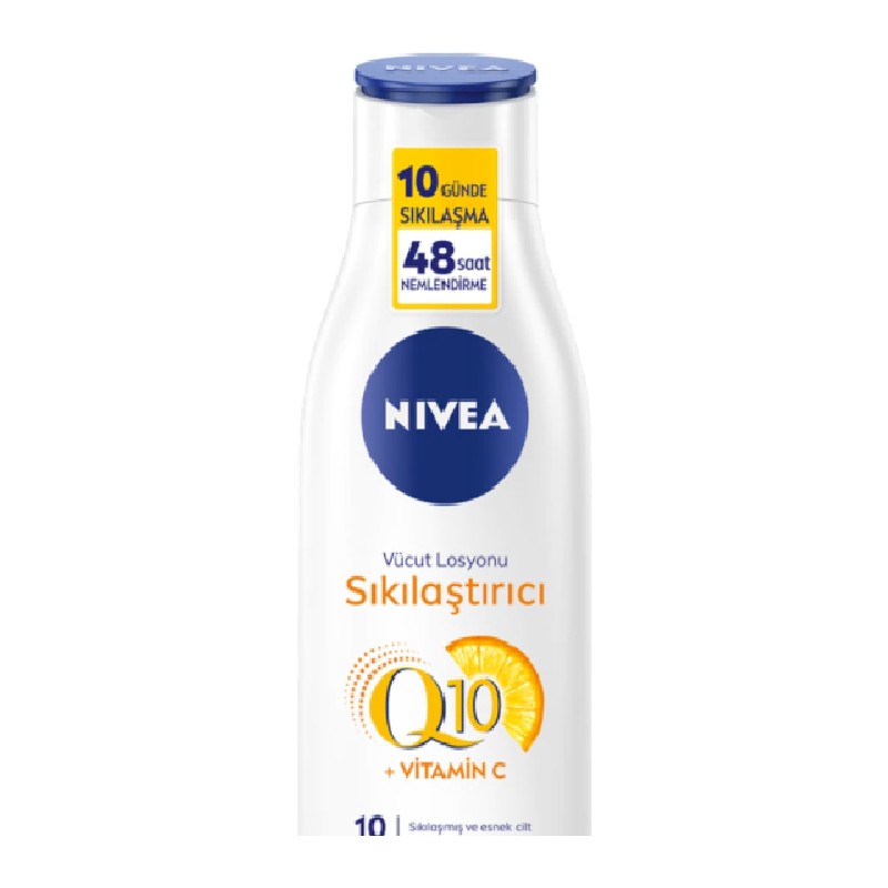 Nivea Sıkılaştırıcı Vücut Losyonu 250 ml Q10 + Vitamin C ile 10 Günde Sıkılaşma Sağlar