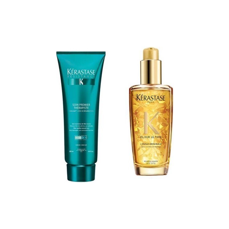 Kerastase Resistance Premier Therapiste 3-4 Bakım 200 Ml+Saç Bakım Yağı 100 ml