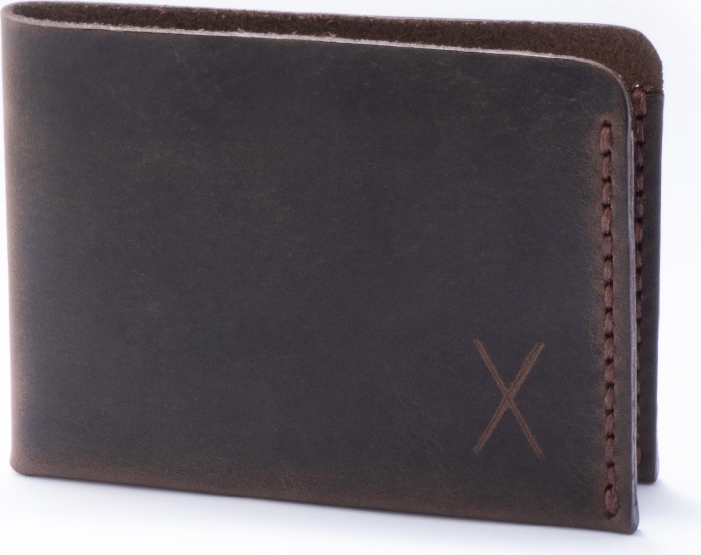 Minimal X Design Minimal x Para Cüzdanı - Gerçek Deri El Yapımı - Minimalist Tasarım