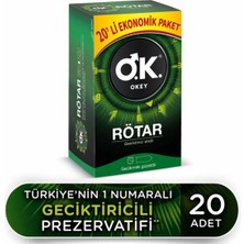 Okey Prezervatif Rötar 20 Li X 3 Adet (60 Lı)