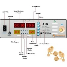 Beren Makine 120'LIK One Touch Kuluçka Makinesi