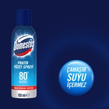 Domestos Pratik Yüzey Spreyi Maksimum Hijyen Alkol Bazlı 100 ML