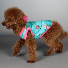 Max Styles Pet Maxdesign Flamingo Desenli Penye Atlet Kedi Köpek Kıyafeti Pembe Xl