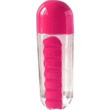 Gahome Açık Taşınabilir Tritan Hap Kutusu Su Bardağı ile Yedi (Yurt Dışından)