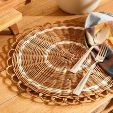 Hobizubi Yassı Rattan Doğal Bambu Çubuk 500 Gr - 2mm Rattan İp