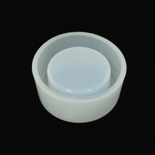 Reçine Epoksi ve Beton Kalıp - yuvarlak Küllük -Kod:955