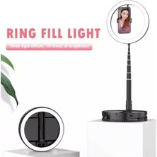 whitetech Ring Light Teleskopik LED Halka Lamba Taşınabilir Katlanır Selfie Işığı