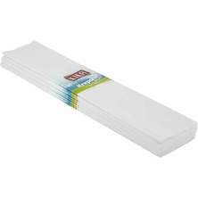 Kikajoy 10'lu Beyaz Krapon Kağıdı 50X200