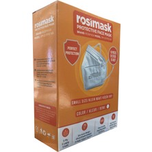 Rosimask | Ffp2 RM12 Small Size - Bordo - 10'lu Kutu