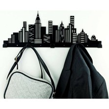 3Art Metal Dekoratif Metal Duvar Askısı - Modern Portmanto