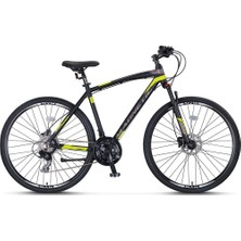 Ümit Bisiklet 2862 Magnetıc M-2d Erkek Şehir Bisikleti Md 460H 28 Jant 21 Vites Siyah Lime