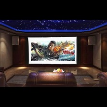 Sprotauto H120 120'' Taşınabilir Projeksiyon Perdesi HD 16: 9 Beyaz (Yurt Dışından)