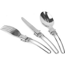 Nurgaz Katlanır Çatal Kaşık Seti