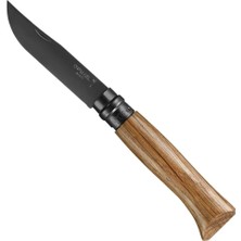 Opinel  Opinel Inox Black Edition No 8 Meşe Saplı Paslanmaz Çakı (Siyah)