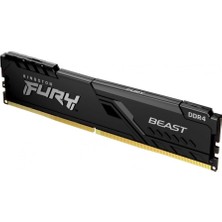 Kingston FURY Beast DIMM 16GB DDR4 3200MHz CL16 Performans Ram HBCV00000MWA2G