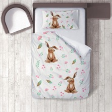 instababyrooms Dijital Baskılı 160CM x 220CM Çocuk Odası Çarşafsız Nevresim Takımı Model 317