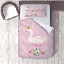 instababyrooms Dijital Baskılı 160CM x 220CM Çocuk Odası Çarşafsız Nevresim Takımı Model 073