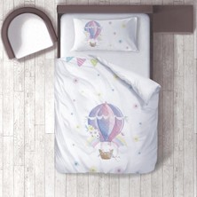 instababyrooms Dijital Baskılı 160CM x 220CM Çocuk Odası Çarşafsız Nevresim Takımı Model 260