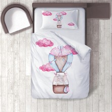 instababyrooms Dijital Baskılı 160CM x 220CM Çocuk Odası Çarşafsız Nevresim Takımı Model 060