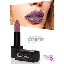 Pierre Cardin Retro Matte Lipstick - Pink Rose - 136