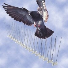 Repel Kuş Konmaz Dikeni - Kuş Kondurmaz Metal Tel Diken 10'lu Paket