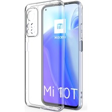 Hesaplı Dünya Xiaomi Mi 10T Pro 5g Kılıf Renksiz Şeffaf Silikon Kamera Korumalı Kks