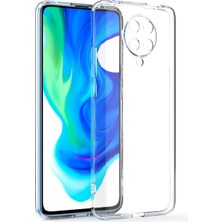 Hesaplı Dünya Xiaomi Redmi K30 Pro Kılıf Renksiz Şeffaf Silikon Kamera Korumalı Kks