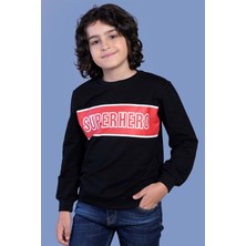 Toontoy Kids Erkek Çocuk Baskılı Sweatshirt