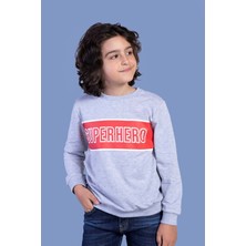 Toontoy Kids Erkek Çocuk Baskılı Sweatshirt