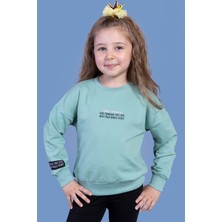 Toontoy Kids Kız Çocuk Baskılı Sweatshirt