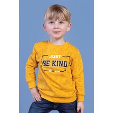 Toontoy Kids Erkek Çocuk Sayı Baskılı Sweatshirt