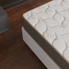 Mobpazar Basic  Lux Bamboo Yaylı Yatak 90X190 cm