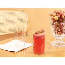 Madame Coco Musette Cherry Bloom 4'lü Meşrubat Bardağı Seti 365 ml