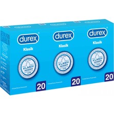 Durex Klasik 60'lı Prezervatif