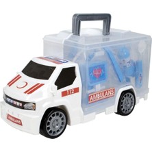 King Toys Ambulans Araçlı Çantalı Ilk Yardım Seti