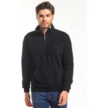 Slazenger SOLID IN Erkek Polar Siyah