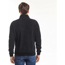 Slazenger SOLID IN Erkek Polar Siyah