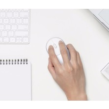 Xiaomi Portatif Kablosuz Mouse Gümüş