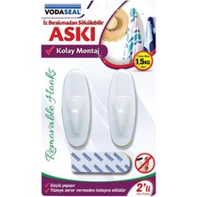 Vodaseal Iz Bırakmaz Hr-09-2li Büyük Oval Askı - 8681317083614