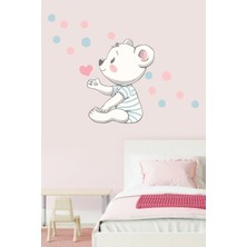 Echo Home Bebek Ayıcık Çocuk Odası ve Okul Duvar Sticker Seti