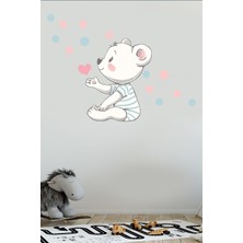 Echo Home Bebek Ayıcık Çocuk Odası ve Okul Duvar Sticker Seti